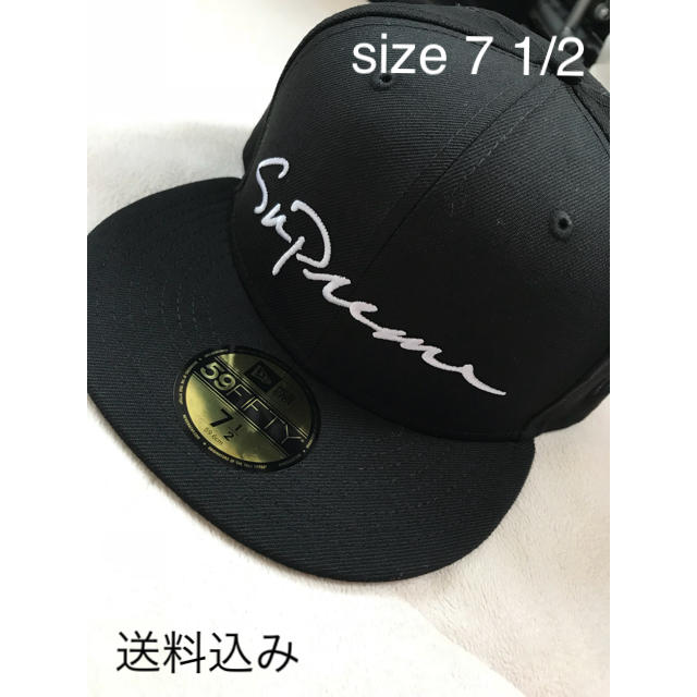 supreme_ Classic Script New Era®_Black