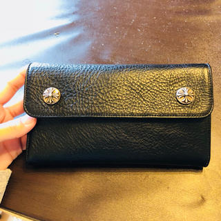 クロムハーツ(Chrome Hearts)の美品クロムハーツ ウォレット財布(長財布)