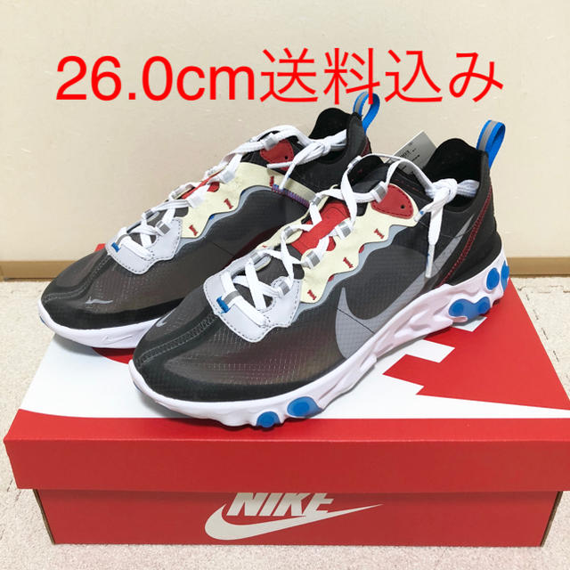 NIKE(ナイキ)のナイキ リアクトエレメント 新品未使用 メンズの靴/シューズ(スニーカー)の商品写真