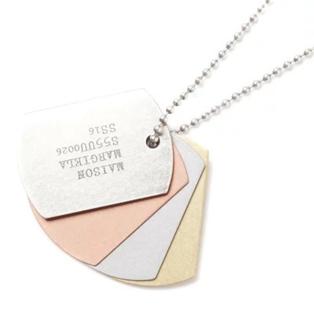 Maison Margiela ドッグタグ ネックレス - funespar.org