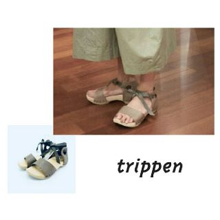 トリッペン(trippen)のトリッペン/ウッドサンダル美品/TELシリーズ/36(サンダル)