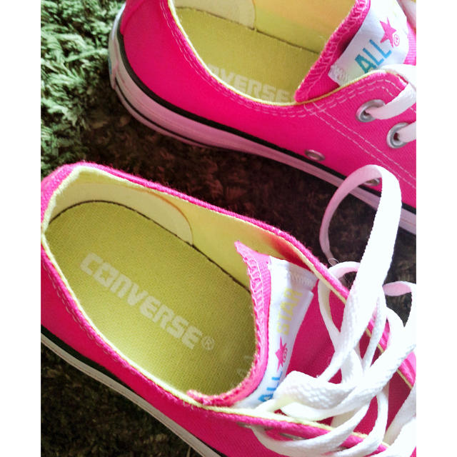 CONVERSE(コンバース)のもか様専用　ALL STAR ピンク スニーカー レディースの靴/シューズ(スニーカー)の商品写真