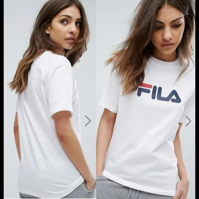 FILA(フィラ)の【限定値下げ】FIRAフィラ ロゴ入りTシャツ  レディースのトップス(Tシャツ(半袖/袖なし))の商品写真