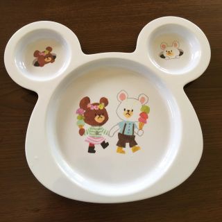 クマノガッコウ(くまのがっこう)の非売品★くまのがっこう 子供食器(キャラクターグッズ)