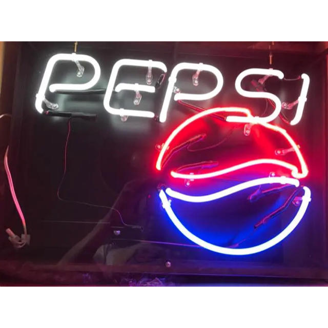 【新品未使用】PEPSI ペプシ ネオン サイン LEDのサムネイル