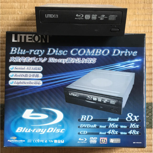 LITEON ブルーレイドライブ スマホ/家電/カメラのPC/タブレット(PCパーツ)の商品写真