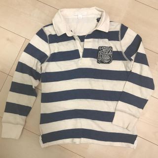 バーバリー(BURBERRY)の●バーバリー●ラガーシャツ 128cm 僅かな汚れあり(Tシャツ/カットソー)