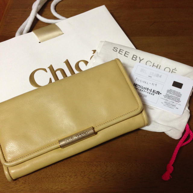 Chloe(クロエ)のSEE BY CHLOE 長財布 レディースのファッション小物(財布)の商品写真