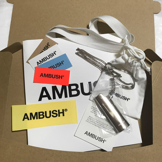 アンブッシュ(AMBUSH)のショッパーシールステッカー付○ AMBUSH ライタケース ネックレス (ネックレス)