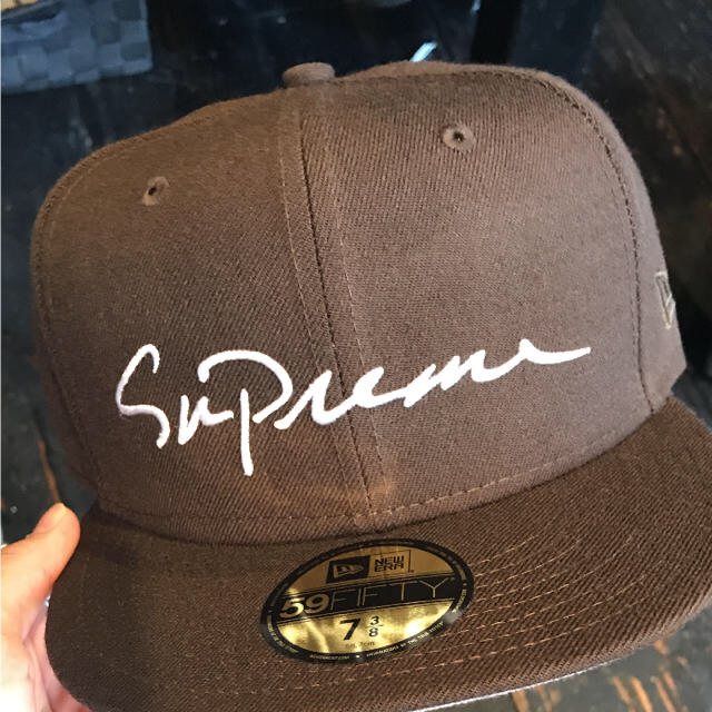 【ノベルティ付き！最安値】supreme cap newera ニューエラ