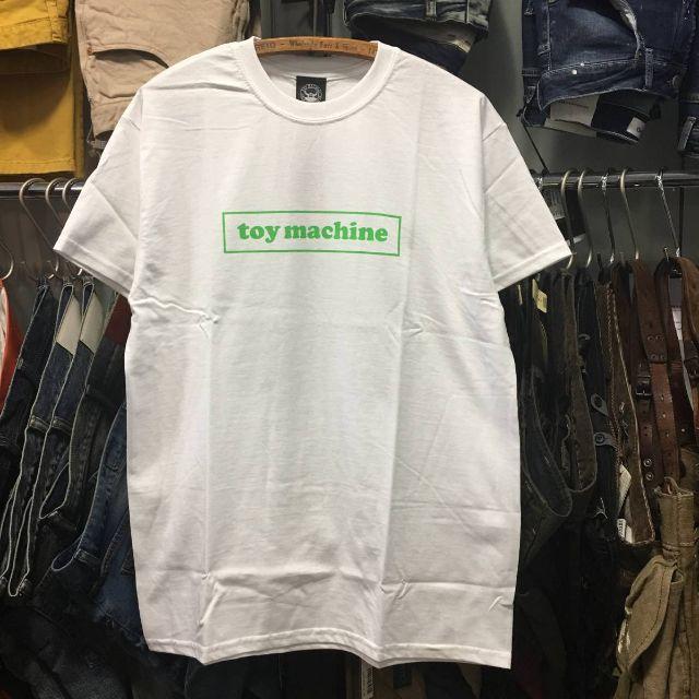 Toy Machine(トイマシーン)のインスタで注目ブランド！定価4320円 トイマシーン ボックスロゴ Tシャツ L メンズのトップス(Tシャツ/カットソー(半袖/袖なし))の商品写真