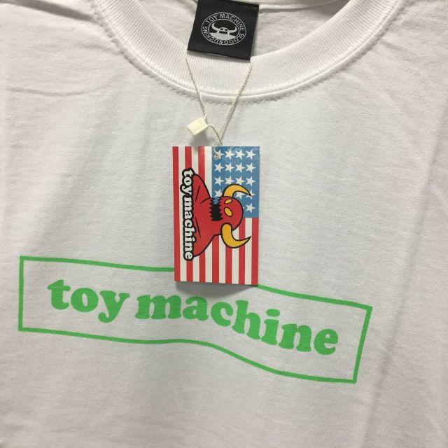 Toy Machine(トイマシーン)のインスタで注目ブランド！定価4320円 トイマシーン ボックスロゴ Tシャツ L メンズのトップス(Tシャツ/カットソー(半袖/袖なし))の商品写真