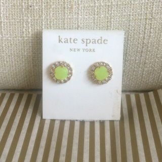 ケイトスペードニューヨーク(kate spade new york)のケイトスペードピアス*イエロー(ピアス)