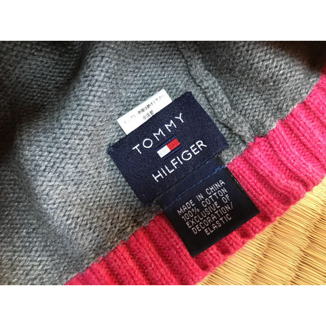 TOMMY HILFIGER(トミーヒルフィガー)のTOMMY HILFIGER ＊ ニット帽 メンズの帽子(ニット帽/ビーニー)の商品写真