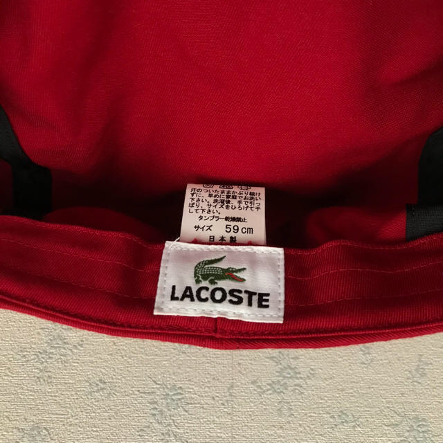 LACOSTE(ラコステ)のハンチング帽 メンズの帽子(ハンチング/ベレー帽)の商品写真