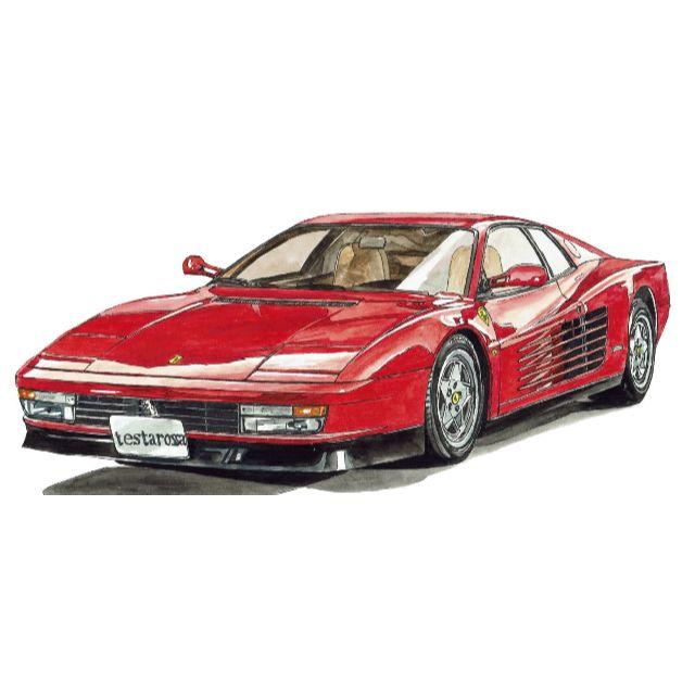 GC-665テスタロッサ/F-1限定版画 直筆サイン額装●作家 平右ヱ門 2