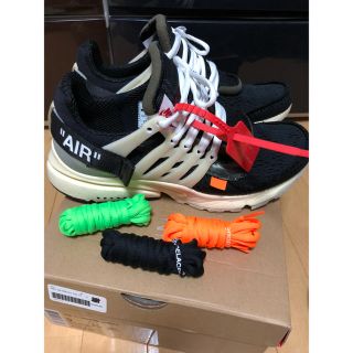 ナイキ(NIKE)のoffwhite nike エアプレスト スニーカー(スニーカー)