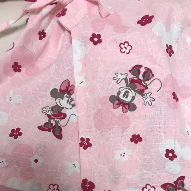 Disney(ディズニー)の甚平 女の子 120ミニーマウス キッズ/ベビー/マタニティのキッズ服女の子用(90cm~)(甚平/浴衣)の商品写真