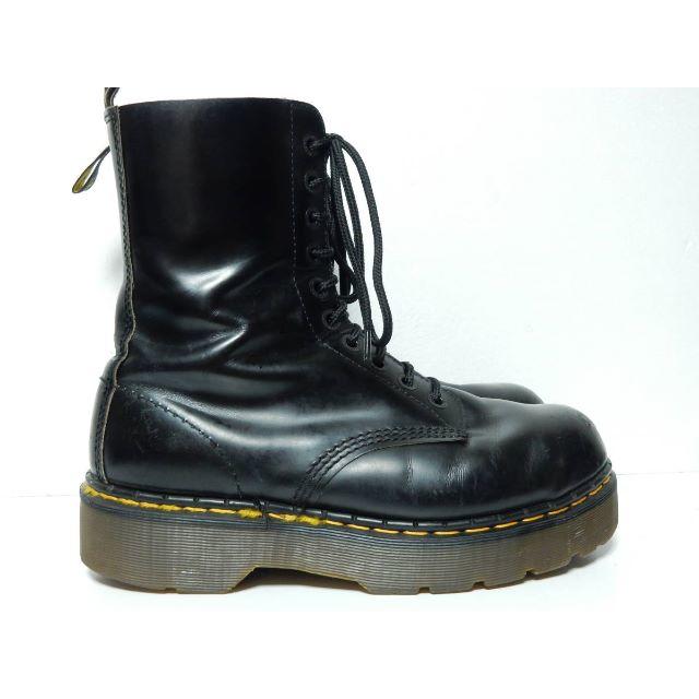 デルで Dr.Martens - 激レアモデル！英国製！ドクターマーチンUK7クレイジーボム黒厚底ヒロト氷室の通販 by Vivienne