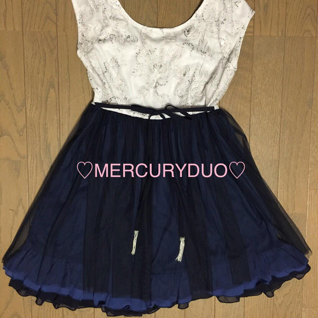 MERCURYDUO(マーキュリーデュオ)のMERCURYDUO♡ワンピース レディースのワンピース(ひざ丈ワンピース)の商品写真