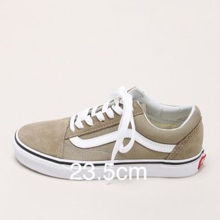 ヴァンズ(VANS)のVANS OLD SKOOL バンズオールドスクール23.5cmベージュモカ新品(スニーカー)