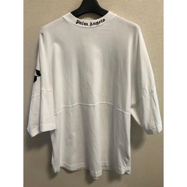 palm angels logo over tee 18fw