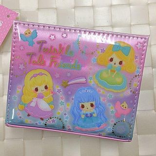 twinkle tale friends キュートな折財布 女の子向き(財布)