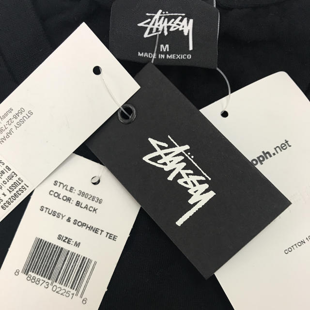 SOPHNET. - 新品未使用 STUSSY SOPH Mサイズ‼︎ ソフ ステューシー 黒