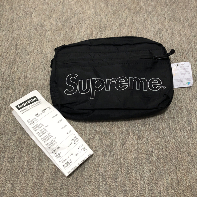 【黒】18fw Shoulder bag  SUPREME