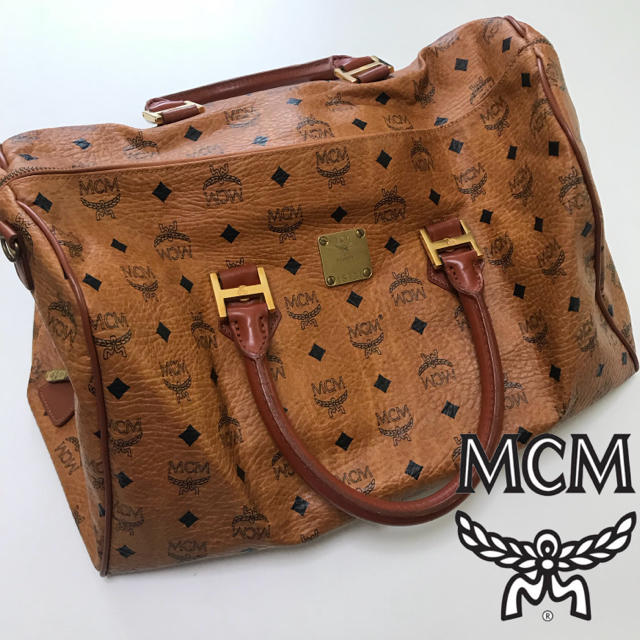 MCM(エムシーエム)のMCM ボストンバッグ ロゴグラム レディースのバッグ(ボストンバッグ)の商品写真