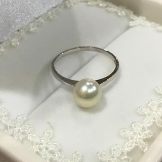 タサキ(TASAKI)のほやさけ様専用 アンティーク💫TASAKI💫K14WG あこや真珠 リング(リング(指輪))