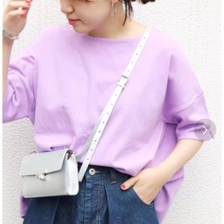 スローブイエナ(SLOBE IENA)の新品❤︎ slobe IENA コットンポンチ カットソー(カットソー(半袖/袖なし))