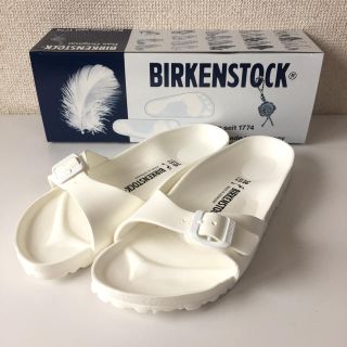 ビルケンシュトック(BIRKENSTOCK)の新品 BIRKENSTOCK マドリッド EVA 白 38(サンダル)