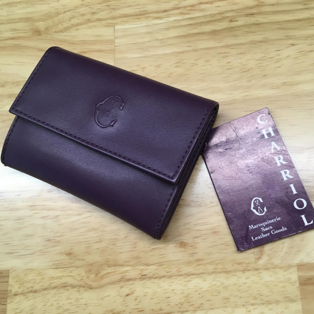 CHARRIOL(シャリオール)のCHARRIOL カードケース 紫 レディースのファッション小物(名刺入れ/定期入れ)の商品写真