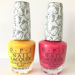 オーピーアイ(OPI)の⭐︎【新品】OPI ネイルラッカー★ポップなカラーで夏らしく【送料込】⭐︎(マニキュア)