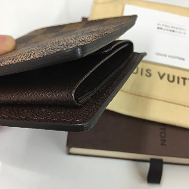 LOUIS VUITTON(ルイヴィトン)の新品同様！LOUIS VUITTON ダミエ ポルトフォイユ マルコ 財布 メンズのファッション小物(折り財布)の商品写真