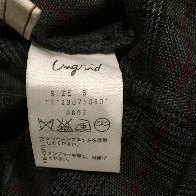 Ungrid(アングリッド)のチェックパンツ レディースのパンツ(カジュアルパンツ)の商品写真