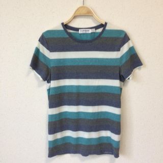 トップマン(TOPMAN)の美品 TOPMAN トップマン ボーダー Tシャツ サイズ S(Tシャツ/カットソー(半袖/袖なし))