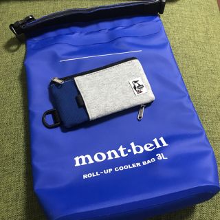 モンベル(mont bell)のmont-bellの保冷バック(3L)とCHUMSのスマートフォン入れ(その他)