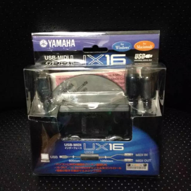 ヤマハ - USB MIDIインターフェースUX16の通販 by あお's shop｜ヤマハならラクマ