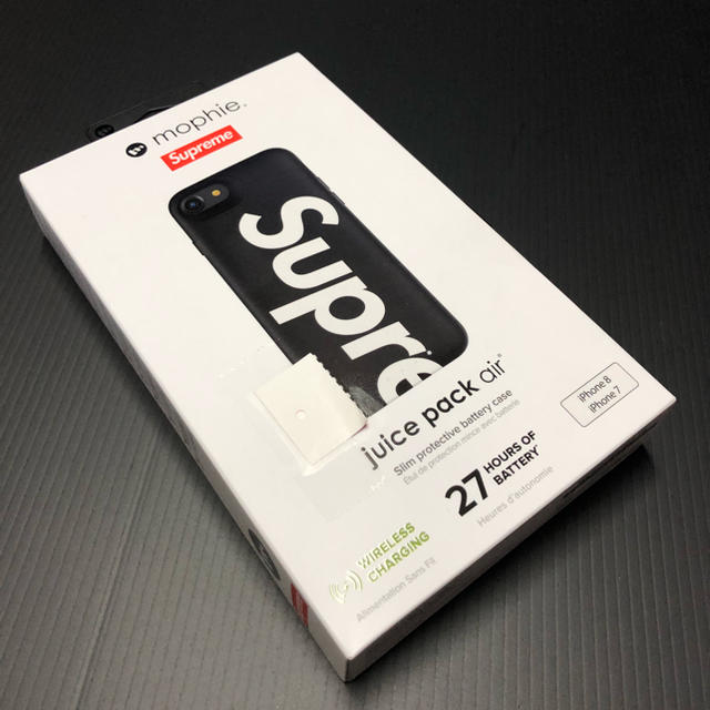 カラー18AW Supreme mophie iPhone 7 8 black 新品