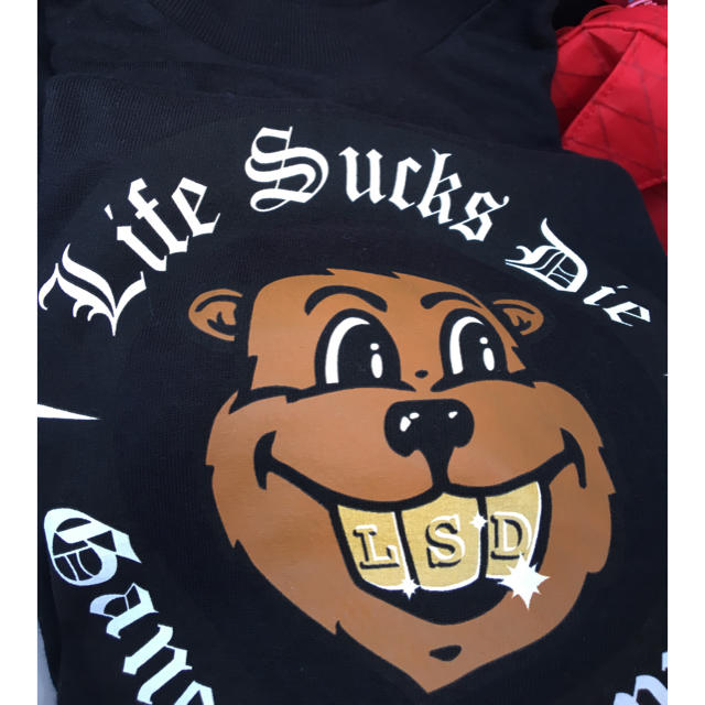 Supreme(シュプリーム)のsupreme Life Sucks Die Tee 黒 M 2018AW  メンズのトップス(Tシャツ/カットソー(半袖/袖なし))の商品写真