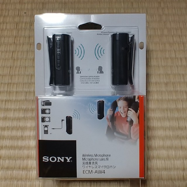 SONY - SONYワイヤレスマイクロフォン ECM-AW4の通販 by deepsea's