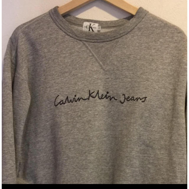 Calvin Klein(カルバンクライン)のカルバンクライン 90s ヴィンテージ 筆記体 スウェット  サイズM メンズのトップス(スウェット)の商品写真