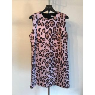 イブルース(IBLUES)のリーたん様専用！【美品】i BLUES 秋冬ピンクヒョウ柄ワンピース👗(ひざ丈ワンピース)