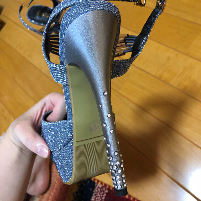 dazzy store(デイジーストア)のキャバ サンダル ヒール 新品未使用♡ レディースの靴/シューズ(ハイヒール/パンプス)の商品写真