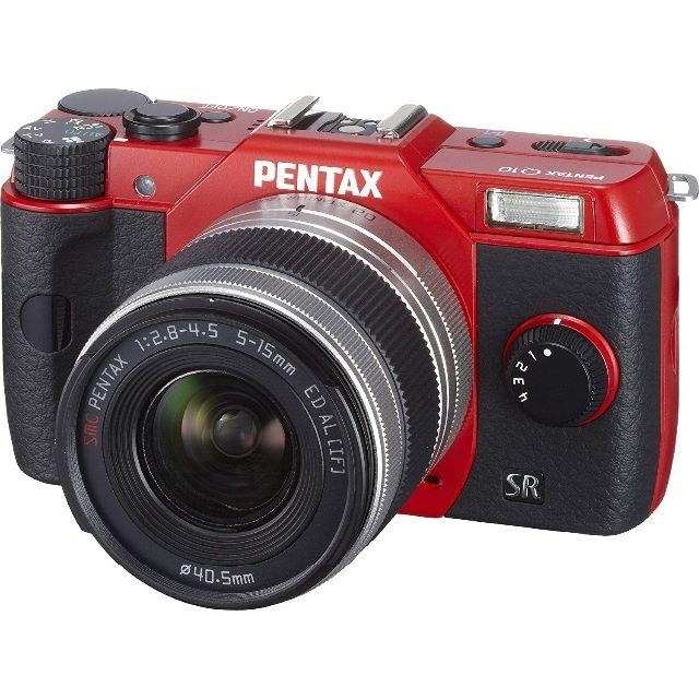 ◆PENTAX Q10 ズームレンズキット [レッド]新品