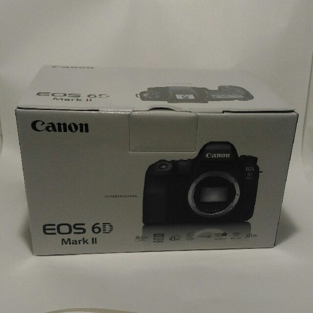 新品未開封Canon デジタル一眼レフ EOS 6D Mark II ボディー