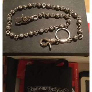 クロムハーツ(Chrome Hearts)のシルバー ウォレットチェーン (ウォレットチェーン)