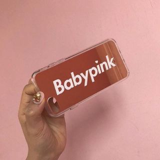 スワンキス(Swankiss)のBaby pink iPhoneケース Babypink(その他)